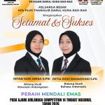 GURU MTsS PLUS THAWALIB DARUL HUDA RAO-RAO MERAIH PRESTASI TINGKAT NASIONAL