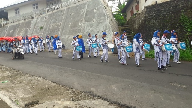 Acara Khatam Al-Qur'an Diundang Group Drumband